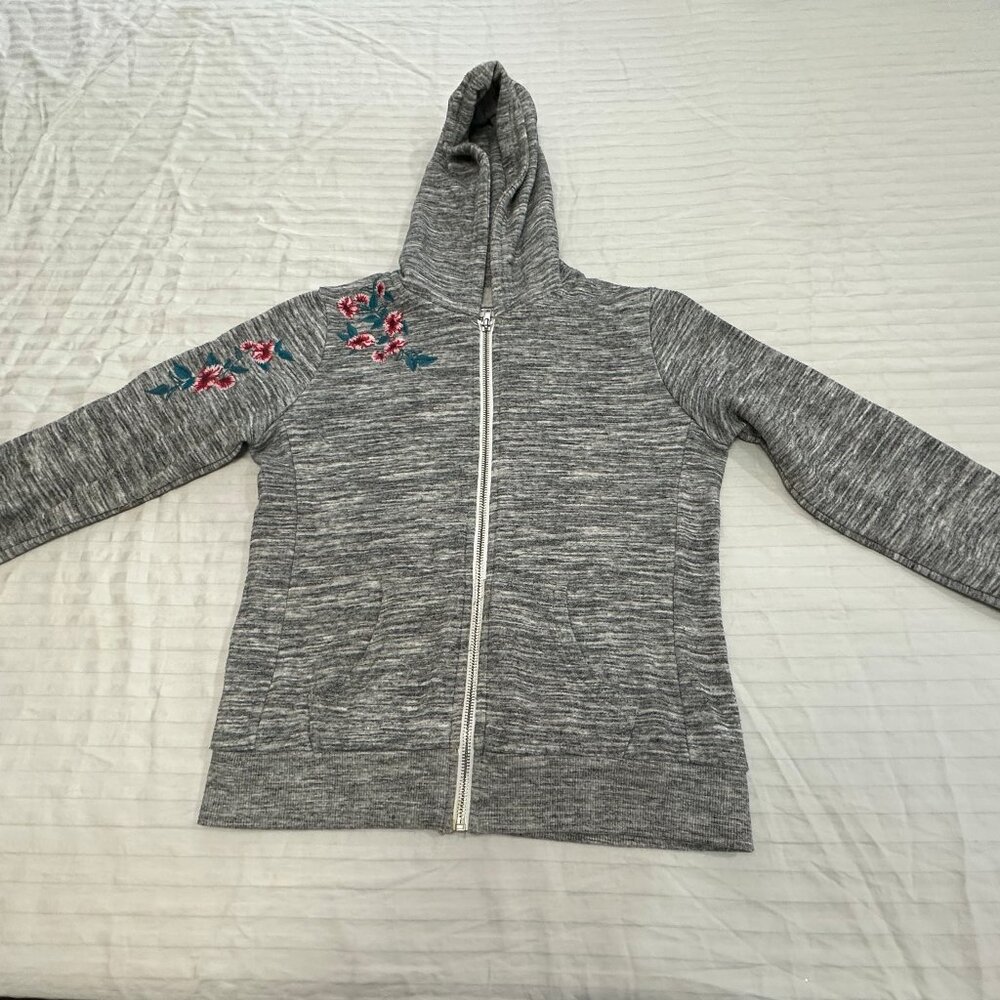 🦜 REFLEX KIDS GIRLS HOODED HOODIE SIZE 14 🦜